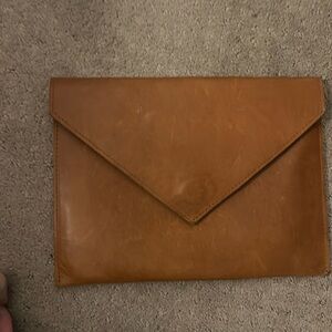 ABLE made in nashville women owned company like new leather clutch magnetic